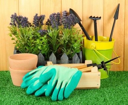 Patio and soft landscaping features for a residential garden in Highgate